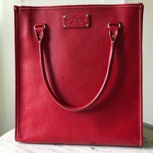 Kate Spade Red Large Tote